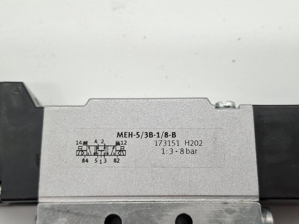 Magnetventil, 173151, MEH-5/3B-1/8-B, Festo, neu