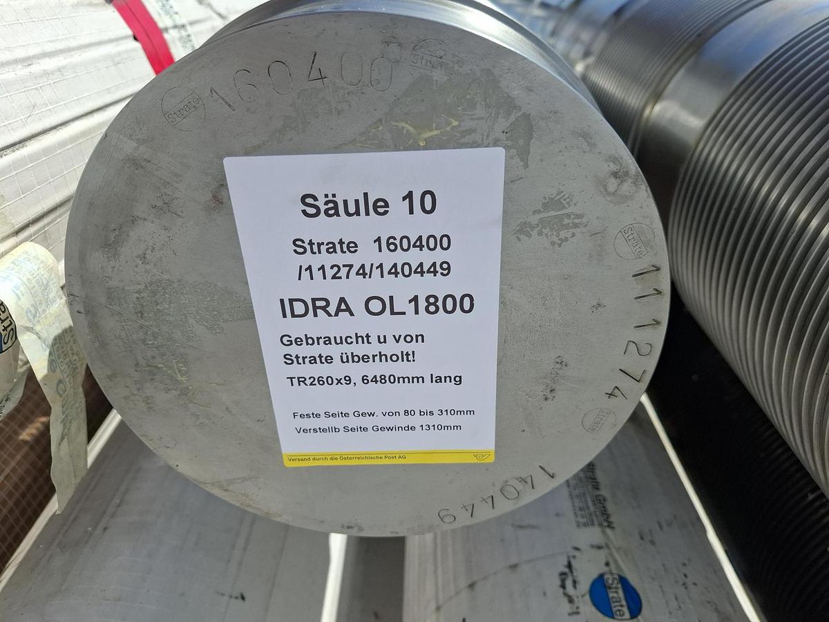 Überholt Ersatzsäule für IDRA OL1800, D260mmx6480mm, (10), 160400 Idra, überholt