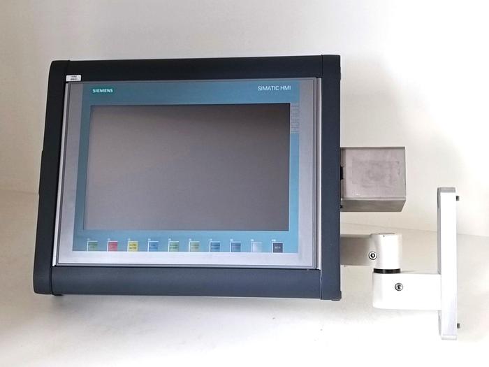 Gebraucht SIMATIC Panel + Gehäuse + Wanderhalterung, 6AV2 123-2MB03-0AX0 + …, Siemens, neuwertig