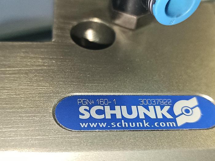 Gebraucht Pneumatischer Parallelgreifer, 2 Fingergreifer, PGN+ 160-1, Schunk, gebraucht getestet