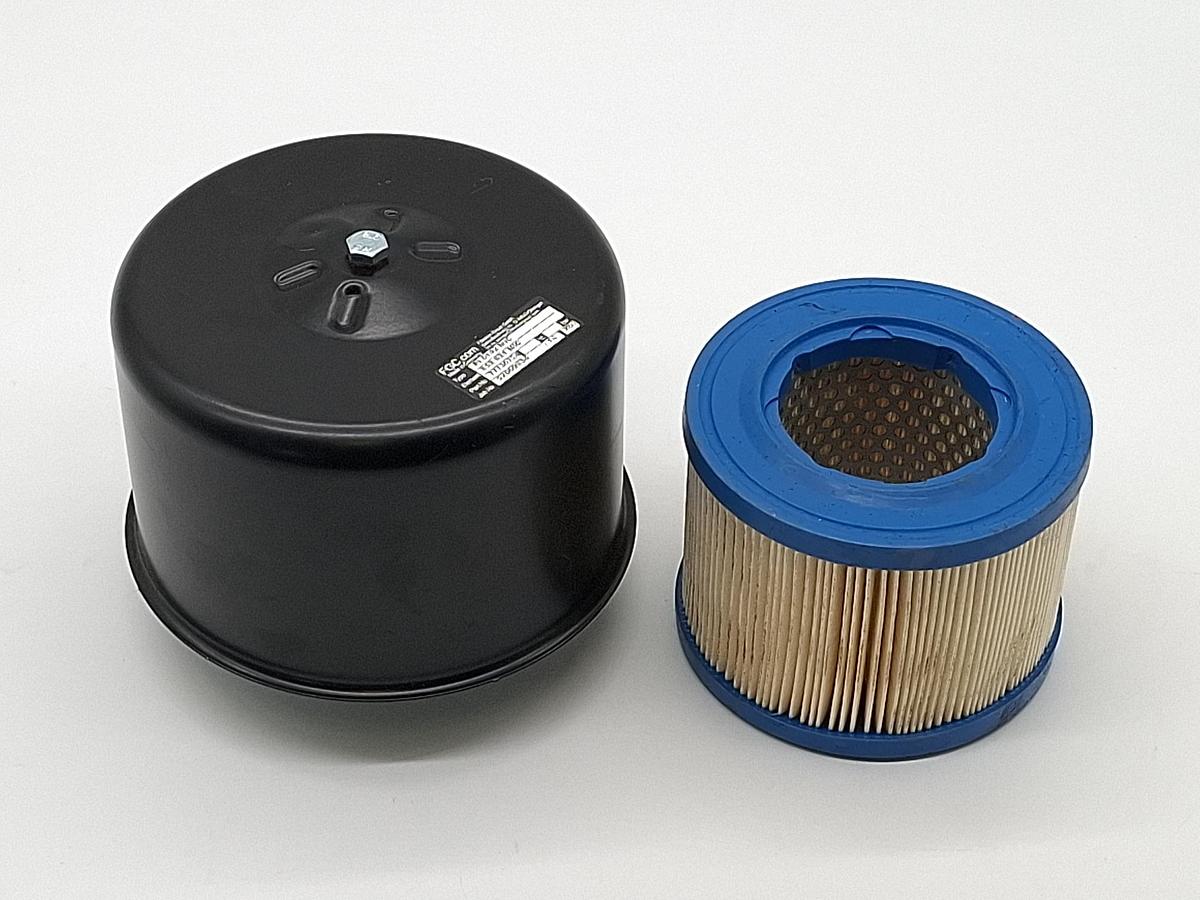 Kompletter Luftfilter + 1 Filtereinsatz, PI0142MIC, 852621MIC, FGC, neu