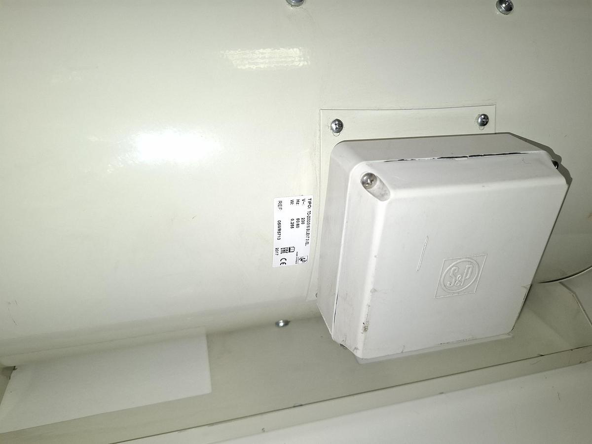 Schallgedämmter Rohrventilator, TD2000, D315mm, S&P, neu