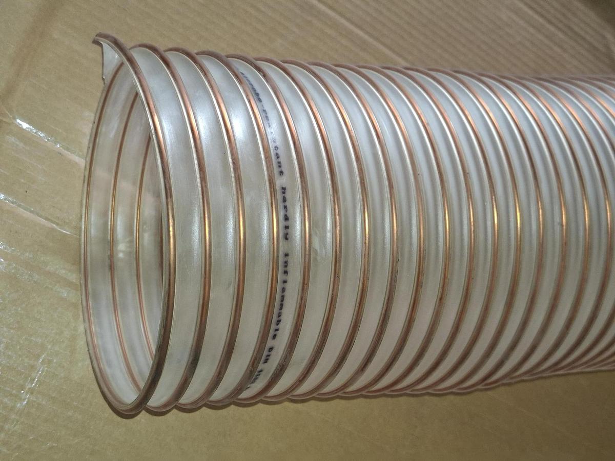 4,3m Absaugschlauch und Förderschlauch, Poly 180L, Hansaflex, neuwertig -60%