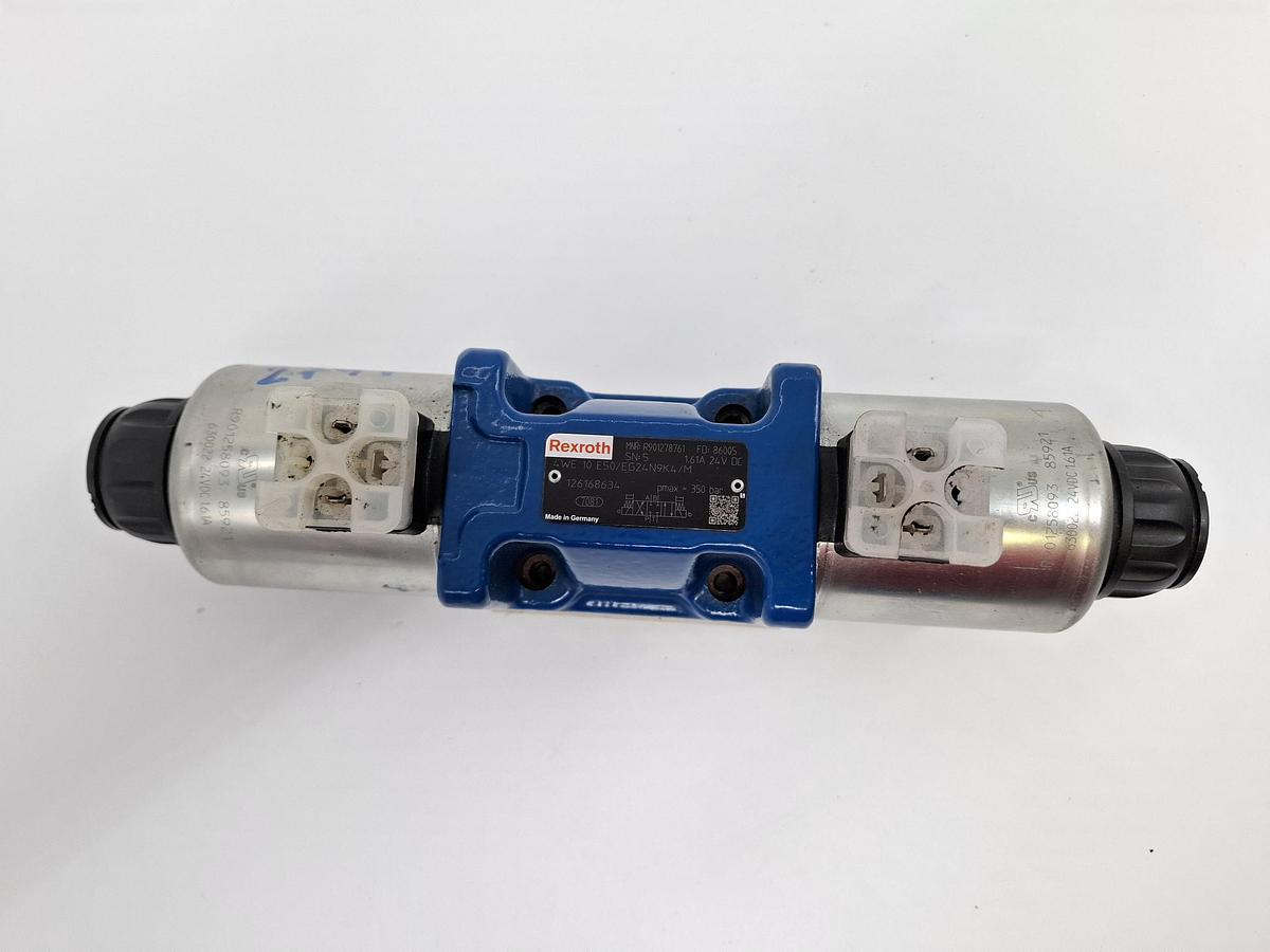 Wegschieberventil, R901278761, 4WE10E50/EG24N9K4/M, Rexroth, neuwertig
