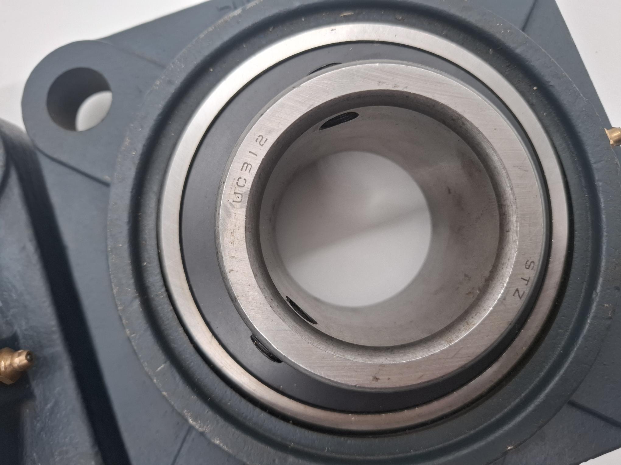 1 Stück Flanschlager, Gehäuseeinheit, UCFS312, (FS312 + UCF312G2) , neuwertig