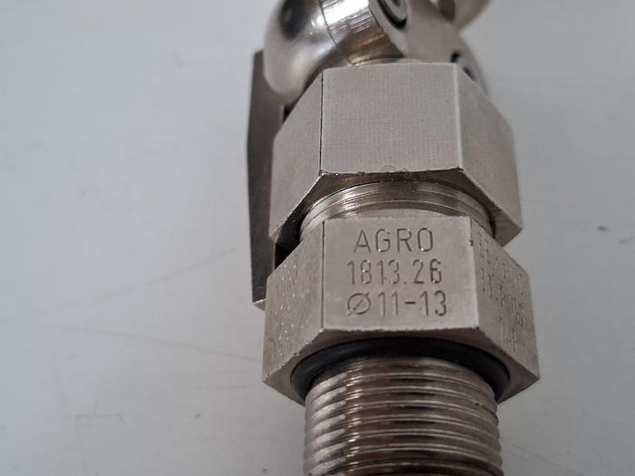Ex Kabelverschraubung, MS, vernickelt,  PG13, d11-13mm, 1813.26, Agro, neuwertig