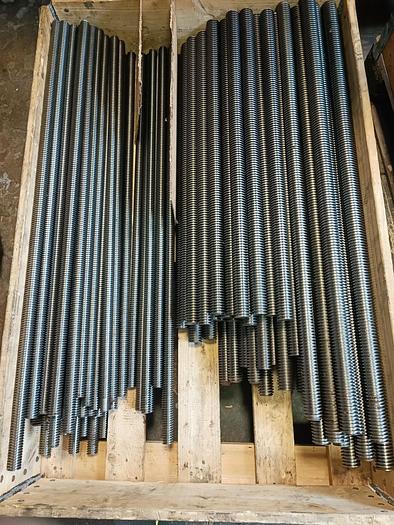 Trapezgewindespindel, Stahl, Lagerauflösung, TR16x4, R/L , neu -50%