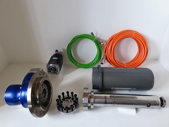 Gebraucht Wickelantrieb, Aufrollantrieb D75mm und D150mm,  Spanntec, neuwertig -40%