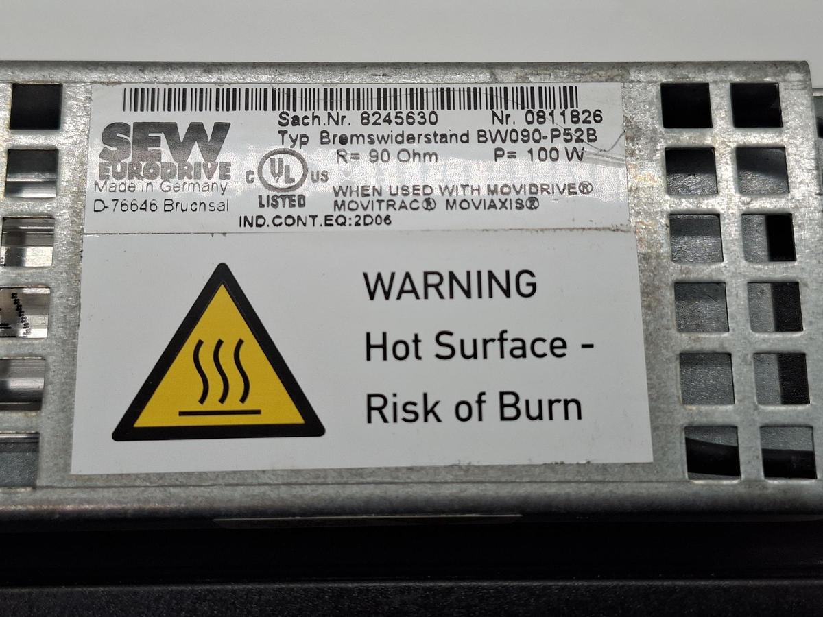 Gebraucht Frequenzumformer + Bremswiderstand, nur 2069 Std!, 0,55KW, MDX61B0005-5A3-4-00, SEW, gebraucht-Top