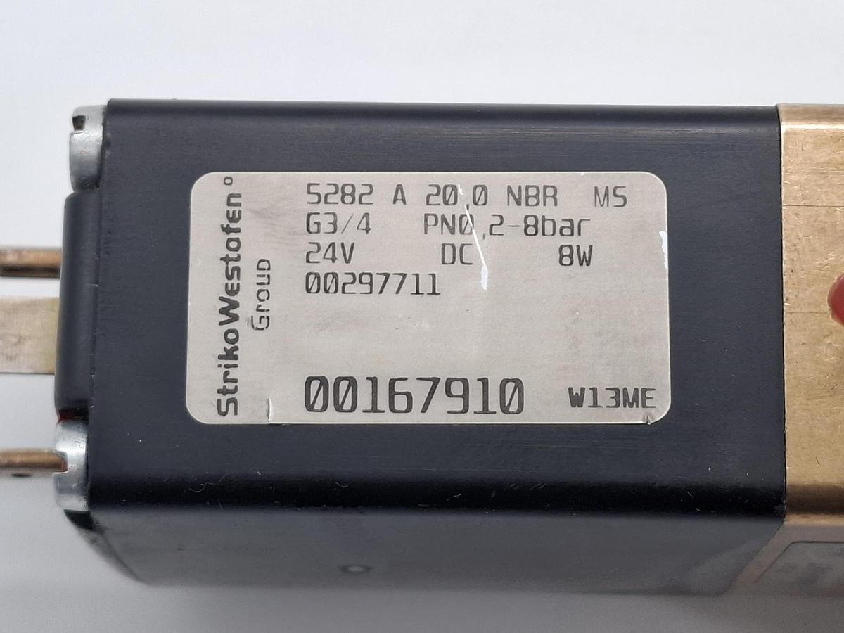 Magnetventil, 5282 A 20,0 NBR MS, G3/4", Bürkert, neuwertig