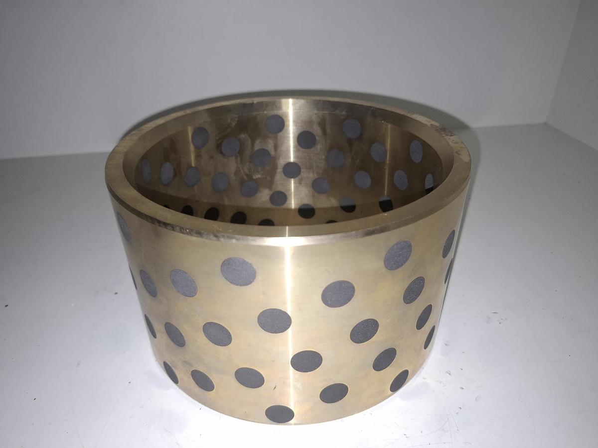 Gleitlagerbuchse aus Bronze mit Graphiteinsätzen, D185/D160, , neu