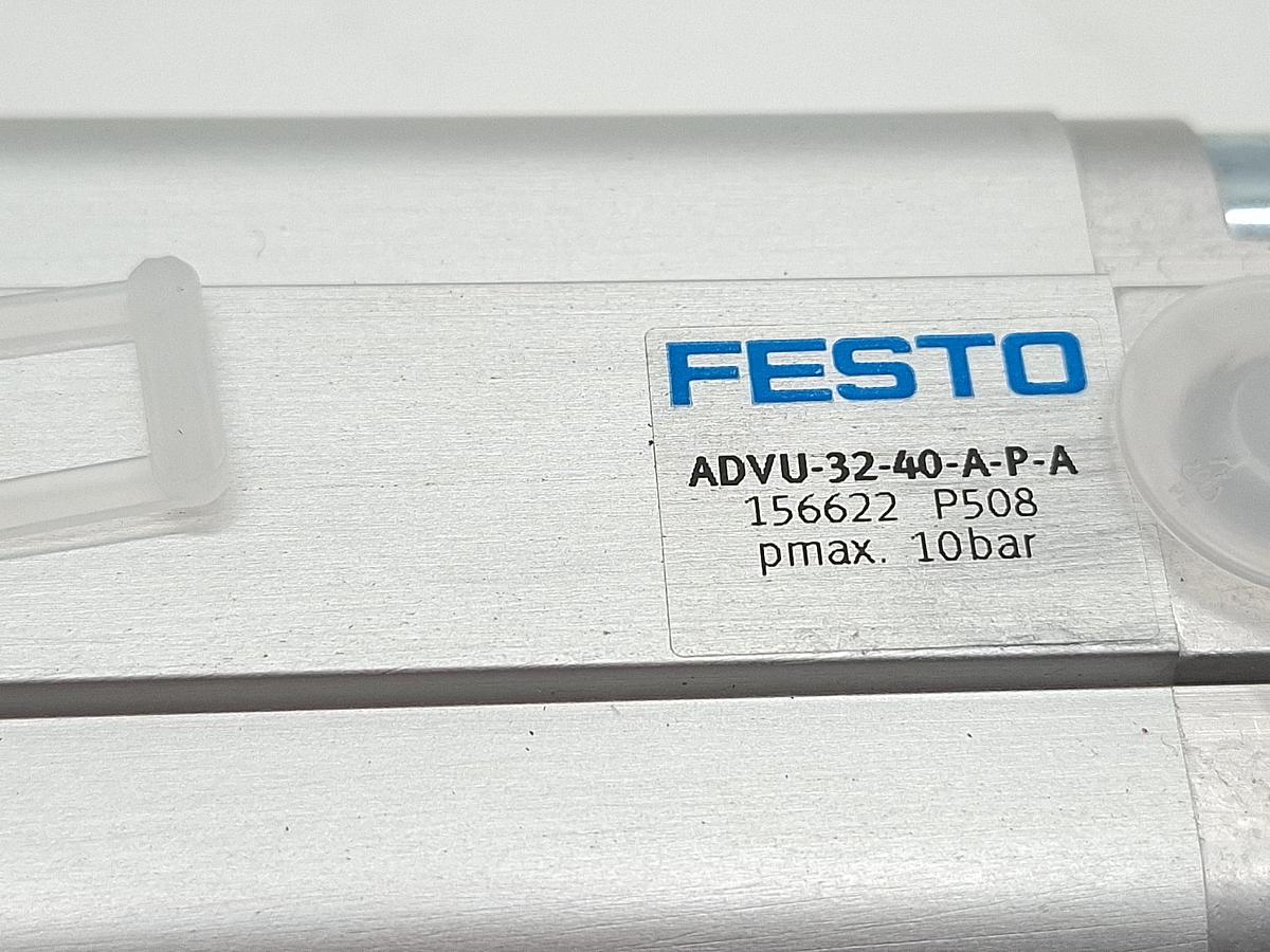Kompaktzylinder, Hub 40mm, ADVU-32-40-A-P-A, 156622, Festo, neu