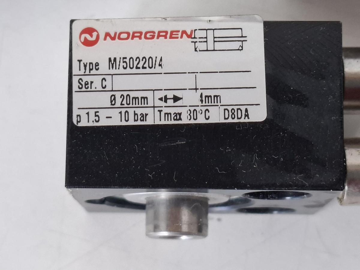 Gebraucht Doppelt wirkender Zylinder, d20mm, Hub 4mm, M/50220/4, Norgren, gebraucht