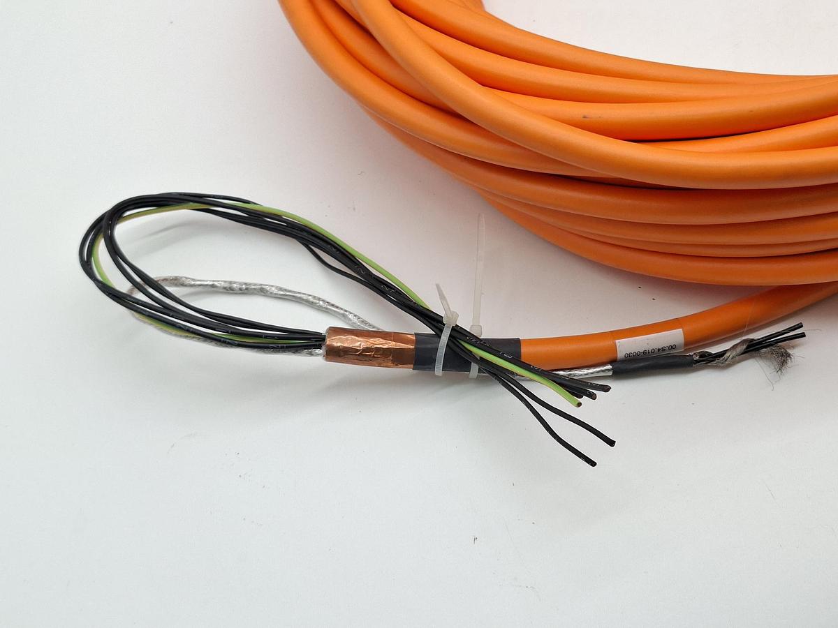 Motorleitung, Leistungskabel, 30m, 00.S4.019-0030, KEB, neu