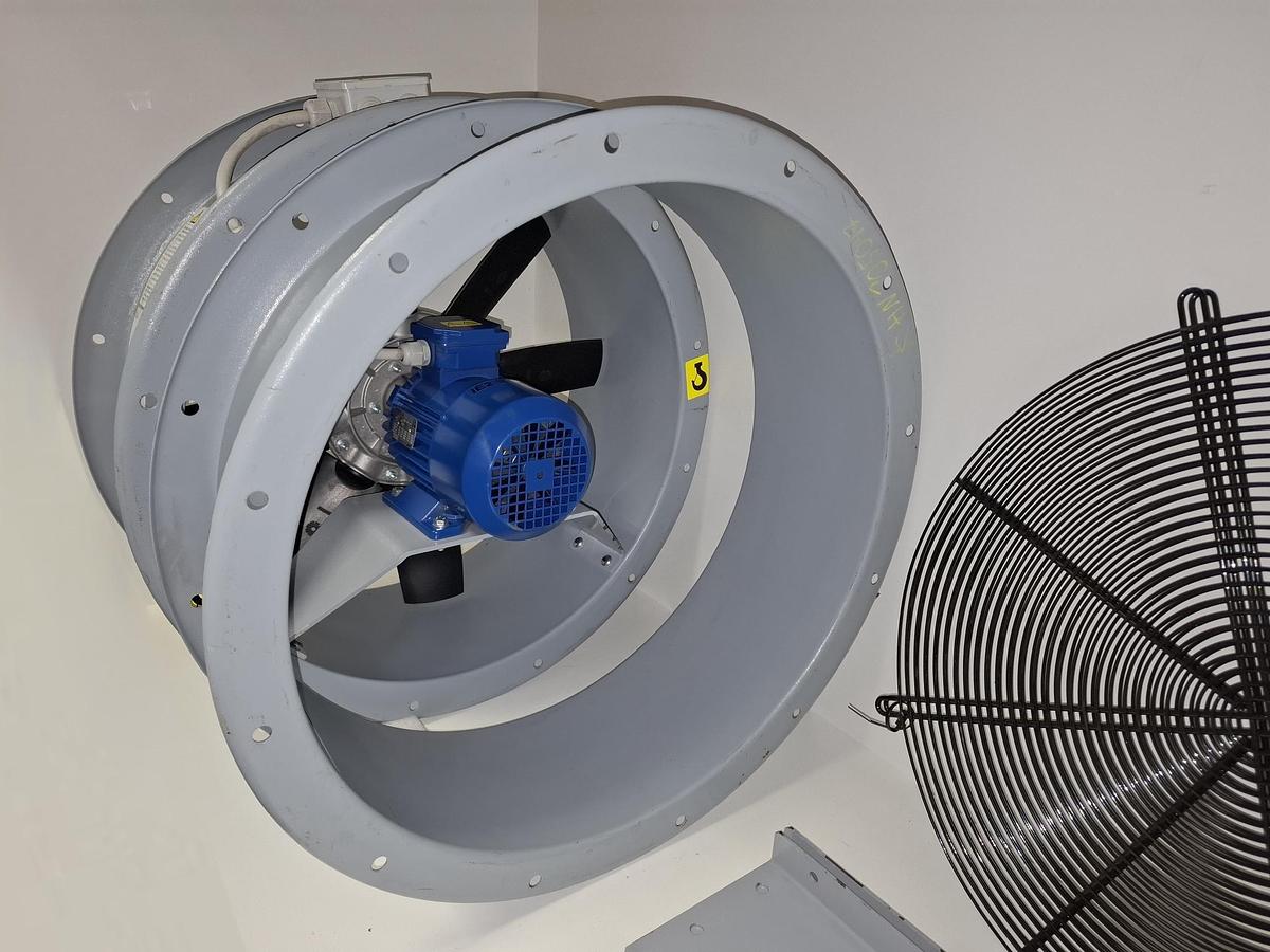 Industrie Rohrventilator mit Zubehör, D560mm, TGT 560-4D + .., Red Ring, neu -40%