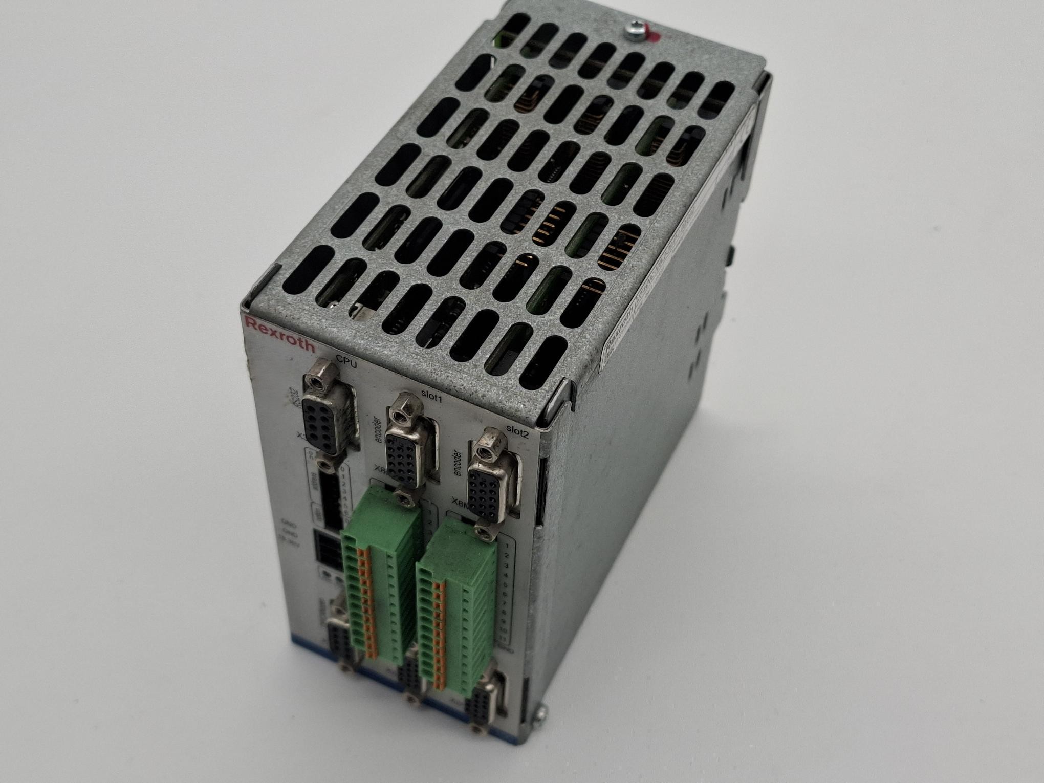 Gebraucht 3 Stück Proportionalventile + Steuergerät, R900948284 + VT-HNC100-2…, Rexroth, gebraucht