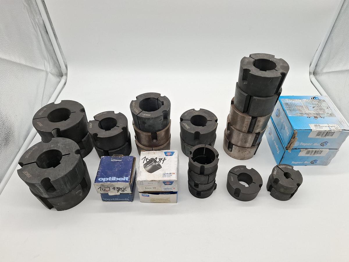 29 Stück Taper Spannbuchsen gemäß Liste  , neu