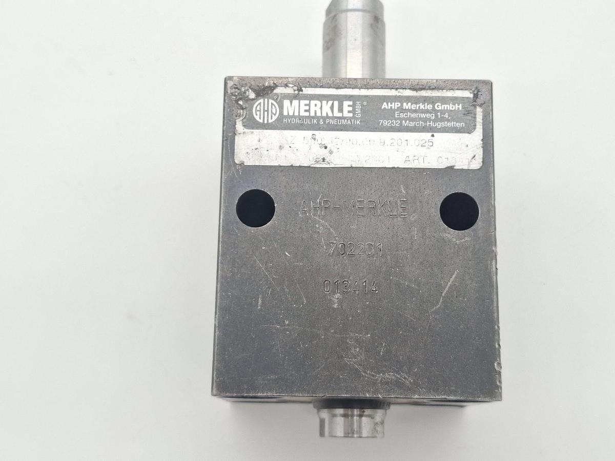 Blockzylinder, Hub 25mm, Kolben D32mm, BZ 500.32/20.00.9.201.025, Merkle, neuwertig