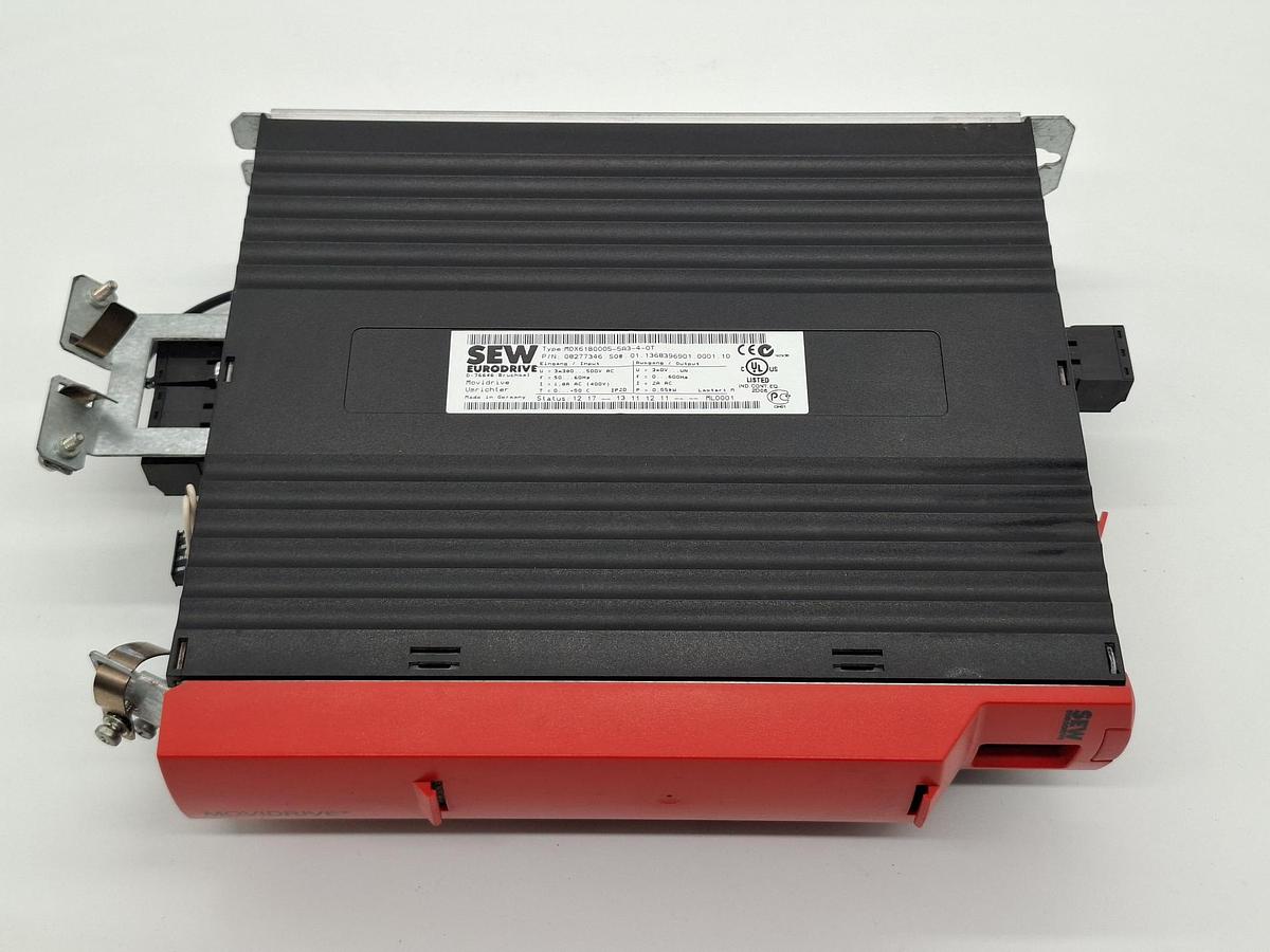 Gebraucht Frequenzumformer + Bremswiderstand, 0 Leistungsstunden, 0,55KW, MDX61B0005-5A3-4-0T, SEW, gebraucht-Top