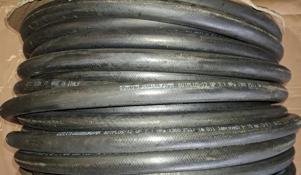 17m Push lok Steckschlauch, 19mm, 3/4", 21 bar, 801Plus-12 WP, Parker, neuwertig