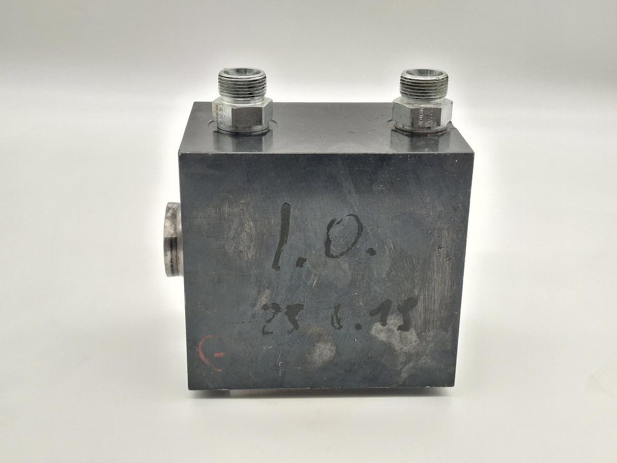 Gebraucht Blockzylinder, Hub 63mm, BZ 500.63/40.77.201.063 Merkle, gebraucht