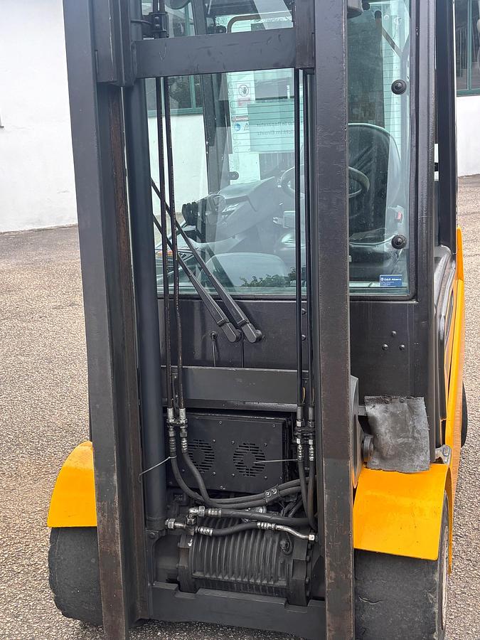 Überholt Elektrostapler mit Drehgerät, 3to, EFG 430k 330ZT, Jungheinrich, gebraucht - überholt