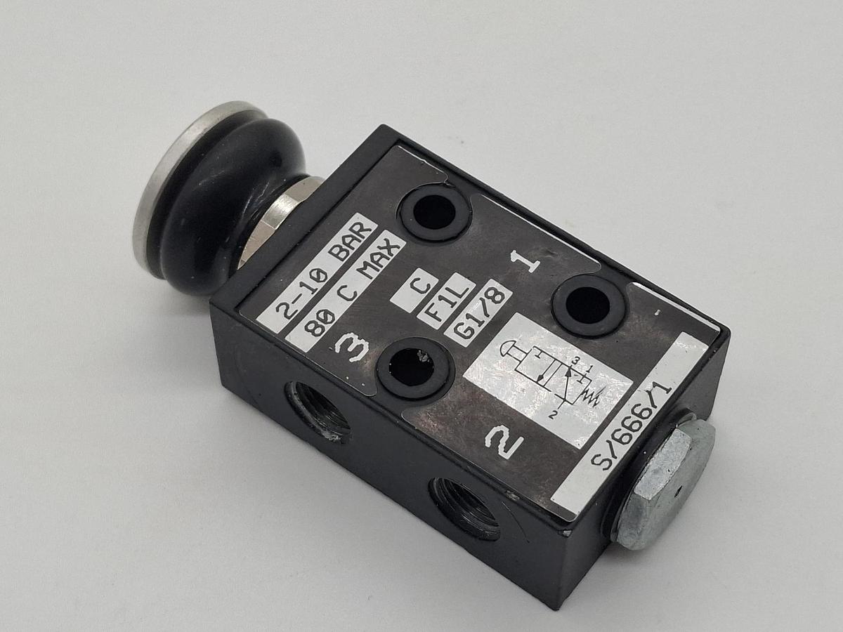 Pneumatik Steuerventil, S/666/1, 3/2 Wege, G1/8", Norgren, neu