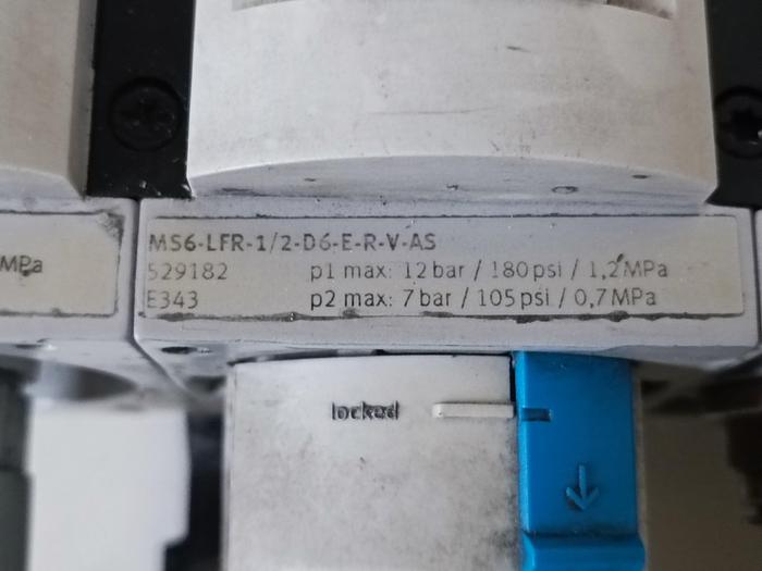 Gebraucht Komplette Wartungseinheit, MS6…., Festo, gebraucht