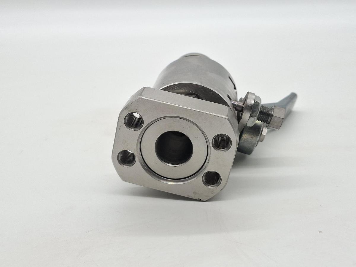 Edelstahl Kugelhahn, RKH DN20 SAE D/S, Pister, neu