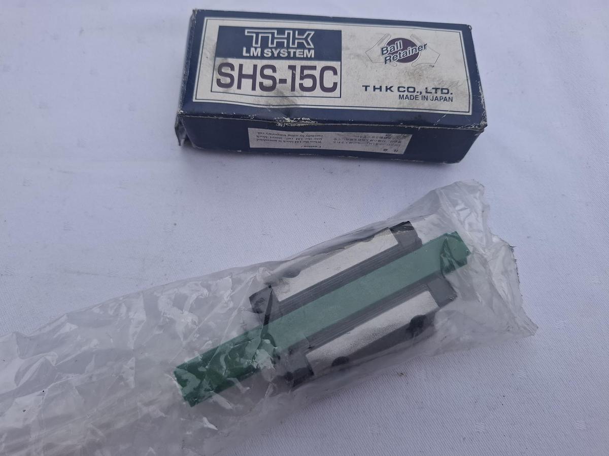 4 Stück Laufwagen, Führungswagen, SHS15C, THK, neuwertig