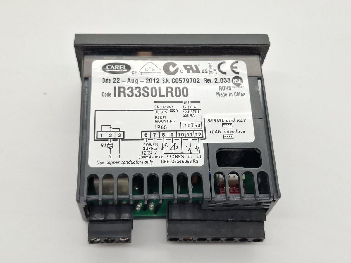 Temperaturregler, IR33S0LR00, Carel, neu