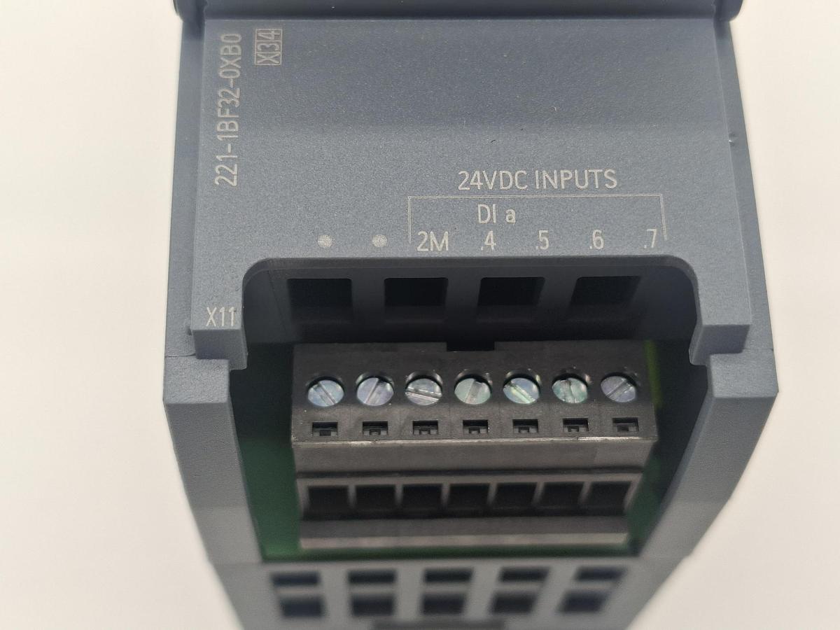 Gebraucht Simatic S7-1200, SM1221, 6ES7 221-1BF32-0XB0, Siemens, gebraucht-Funktionszusicherung