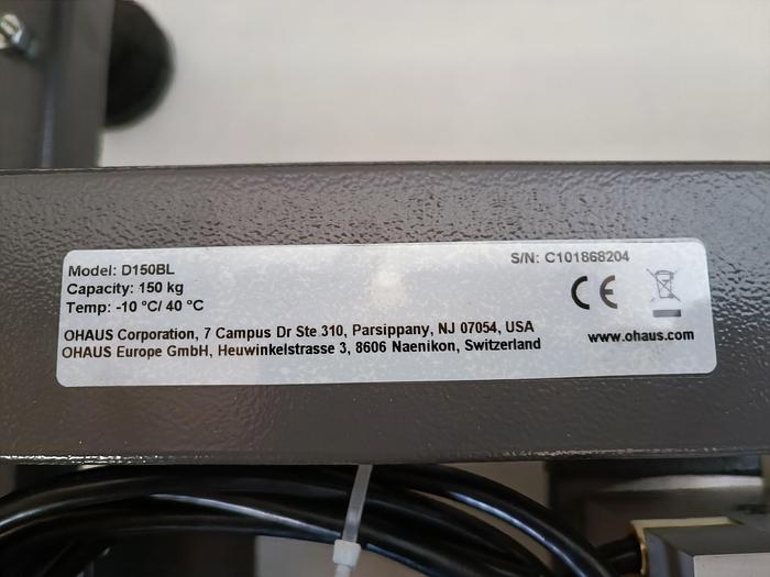Gebraucht Defender, Kompaktwaagenplattform, 150kg, D150BL, Ohaus, neuwertig