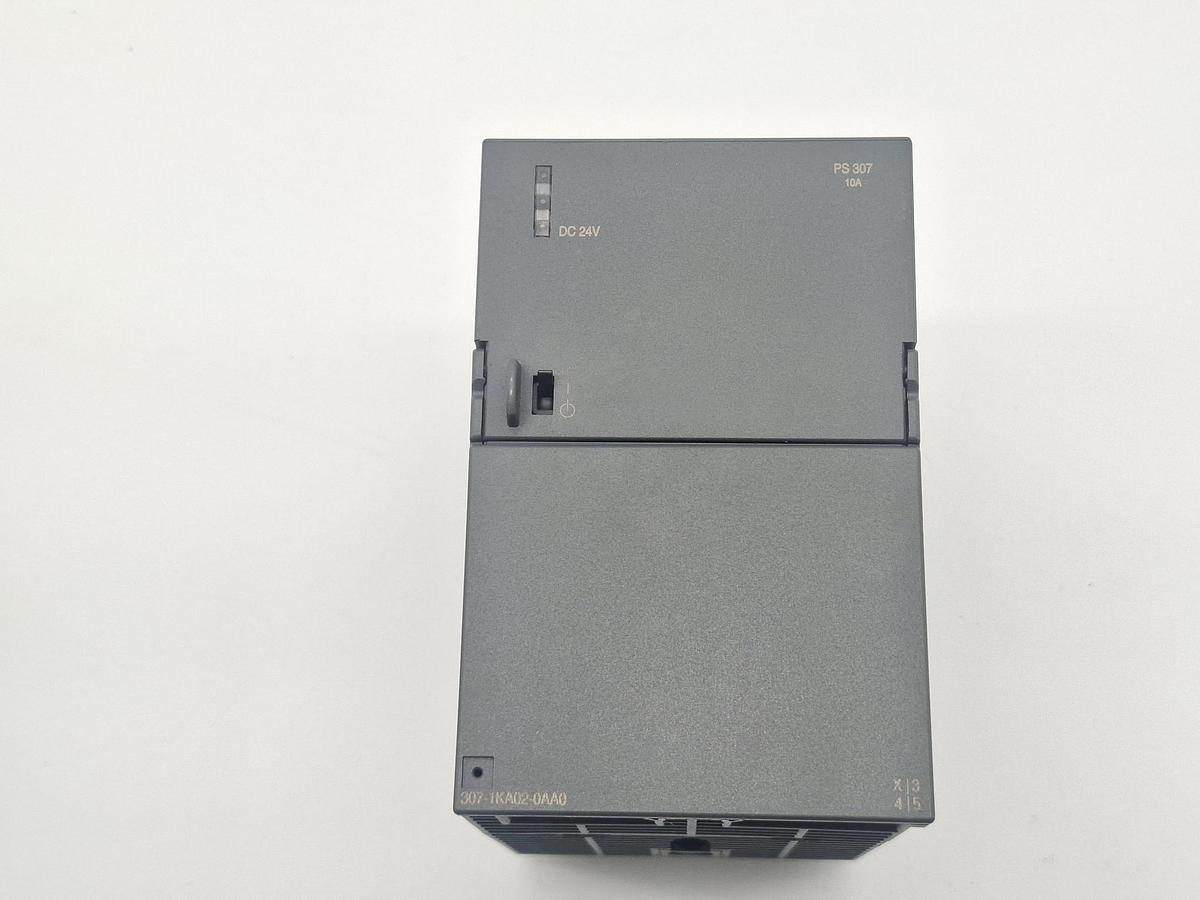 Gebraucht 2 Stück Stromversorgung PS307, 6ES7 307-1KA02-0AA0, Siemens, gebraucht-Funktionszusicherung