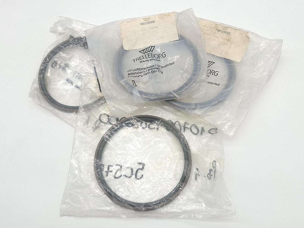 3 Stück Kolbendichtung für d120mm,  104,5/120x6,3, PT0301200-T46N, Trelleborg, neu -50%