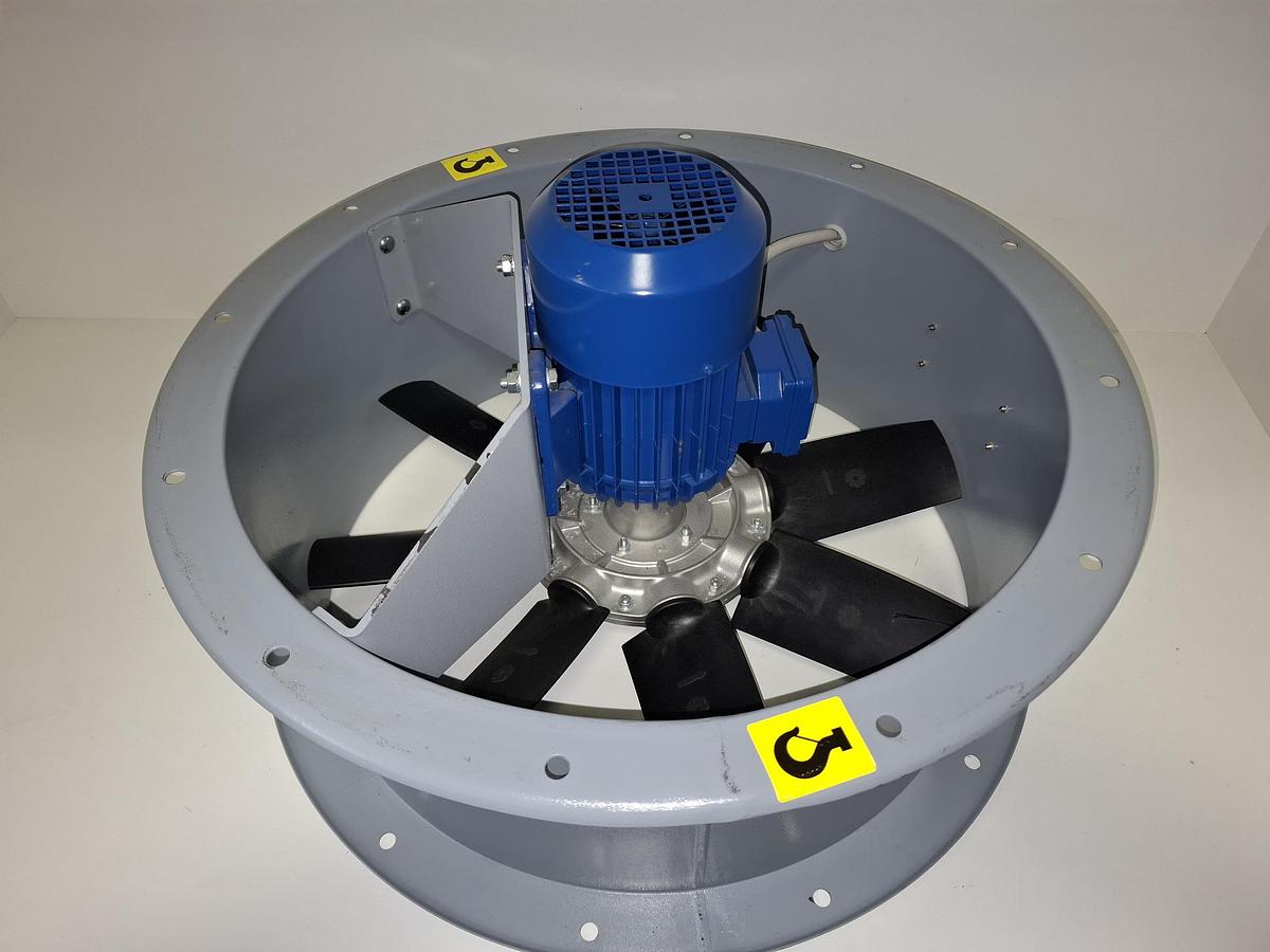 Industrie Rohrventilator mit Zubehör, D560mm, TGT 560-4D + .., Red Ring, neu -40%