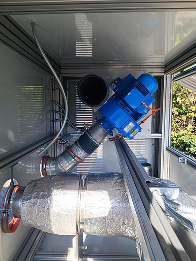 Gebraucht Ex geschützter Radialventilator, 8,3m³/min, MXE 010-000830-00, Reitz, neuwertig -40%