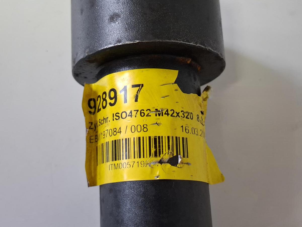 5 Stück Zylinderschrauben, ISO4762, M42x320mm, 8.8, 928917, Frech/Müller Weingarten, neu