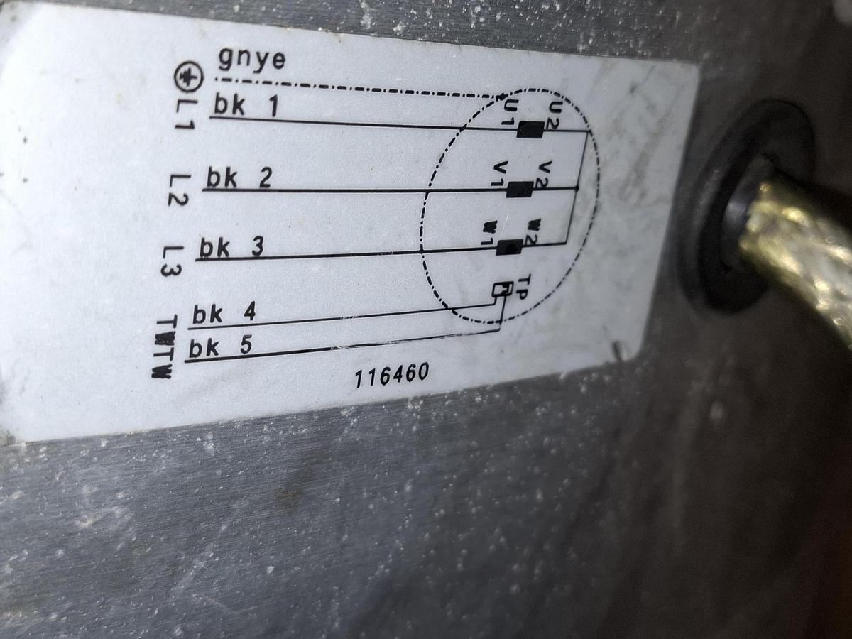 Gebraucht Hochdruck Rohrventilator aus Alu, AD710mm, TDE 500 D4, Ruck, gebraucht
