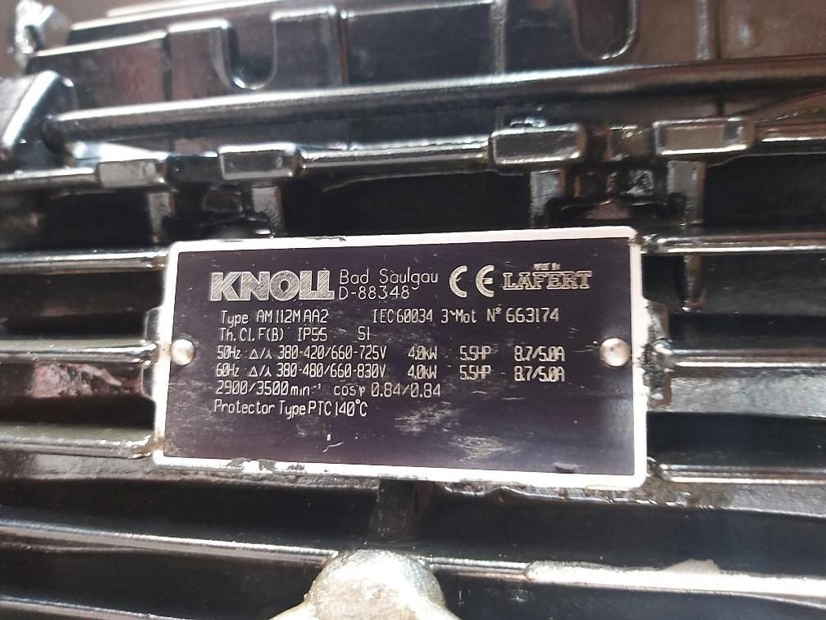 Gebraucht Eintauchpumpe, TG 50 20/40 840, 4KW, max19m, max70m³/h, Knoll,  gebraucht