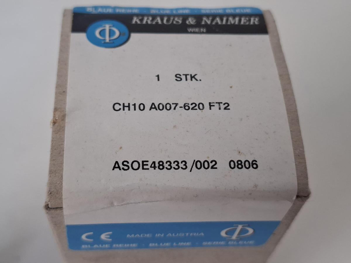 Nockenschalter, CH10 A007-620 FT2, Kraus & Naimer, neuwertig