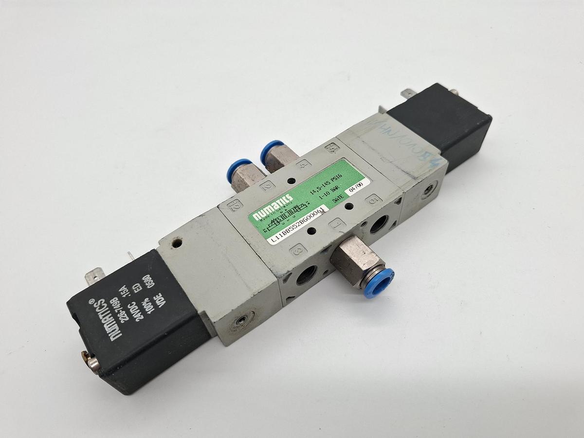 Gebraucht Magnetventil, L11BB552BG00061, Numatics, gebraucht