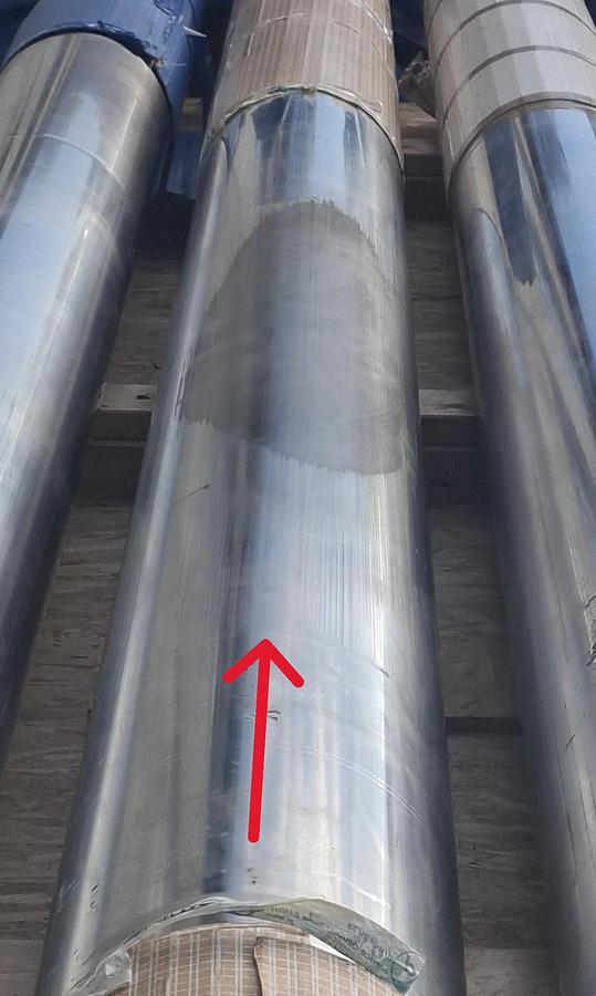 Überholt Ersatzsäule für IDRA 3300, D330mm x 7350mm, (5), PR11708354, Druckguss Servive, überholt