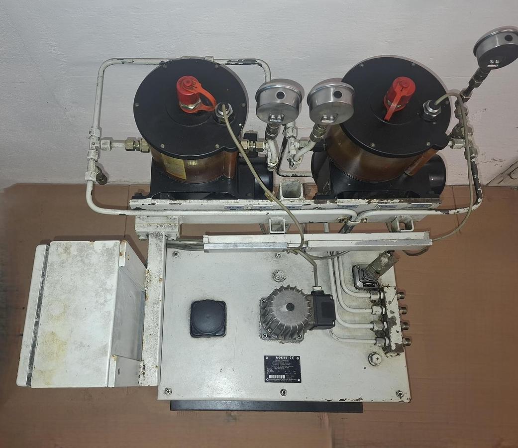 Gebraucht Zentrale Öl- und Fettschmieranlage, MFE5-BW30 + KFG1-5W2 Vogel, gebraucht