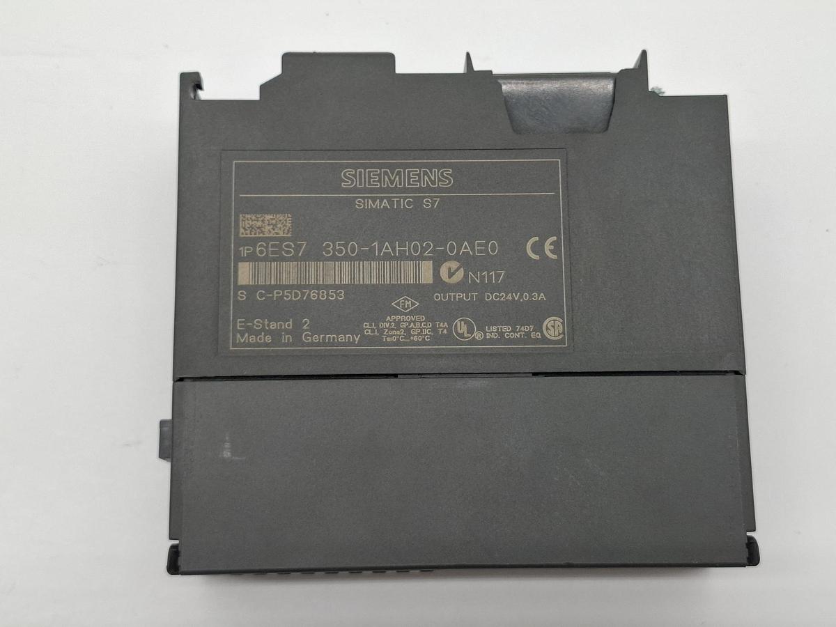 Gebraucht Zählerbaugruppe FM350, 6ES7 350-1AH02-0AE0, Siemens, gebraucht-Funktionszusicherung