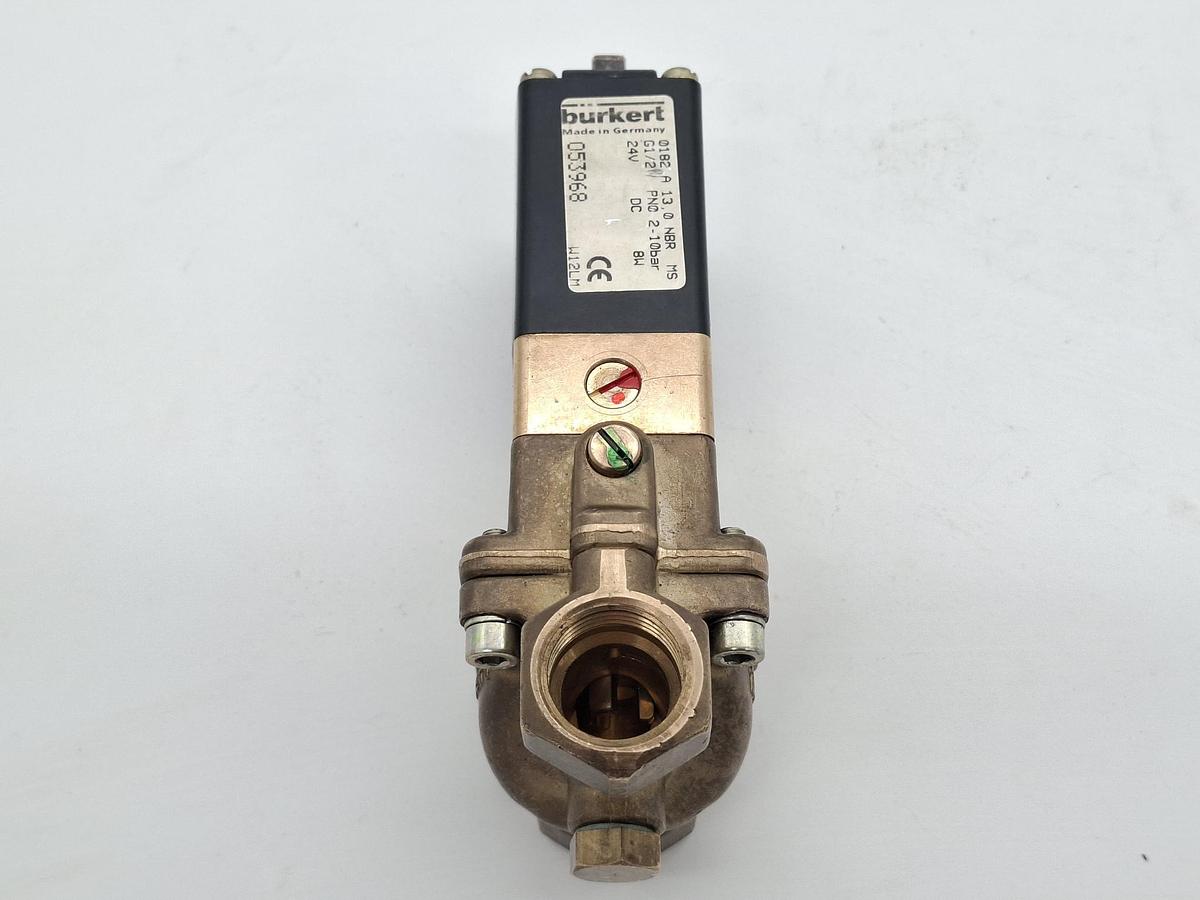 Magnetventil, 0182 A 13,0 NBR MS, G1/2", Bürkert, neuwertig