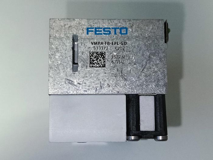 Endplatte + Schalldämpfer, brandneu, 533372 + 533374, Original Festo, neu