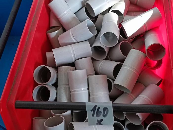 680 Stück Steck und Haftmuffen zur Elektroverrohrung, 16, 25, 29, 37, 45, 50mm, , neuwertig