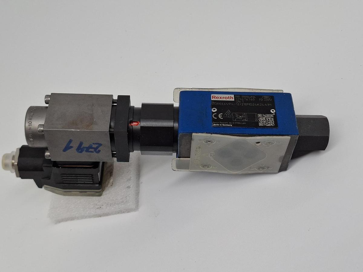 Proportional Druckregelventil, R901344934, ZDREE6VP4-….; Rexroth, neuwertig