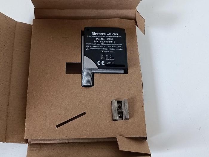 Einweg Lichtschranke M11/MV11-Ex/40b/112, Pepperl und Fuchs, neu